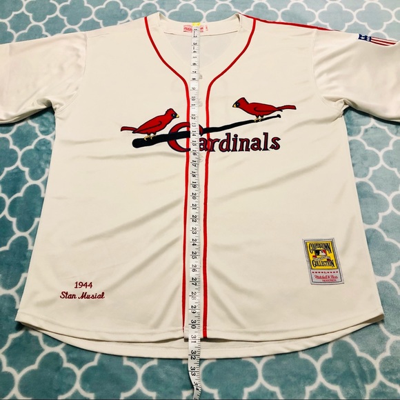 ⛔️SOLD⛔️Mitchell & Ness 1944 Stan Musial Jersey - Picture 16 of 16
